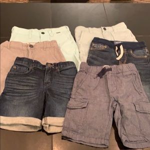 Boys size 5 shorts bundle 6 pair